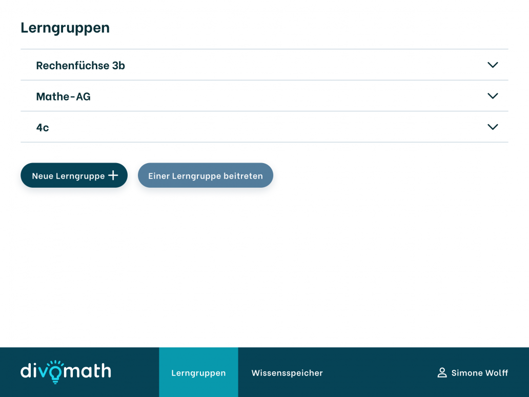 Lerngruppe beitreten